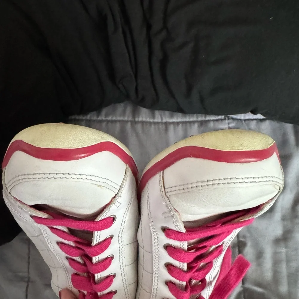 💥SALE FootJoy LoPro Women’s Golf Shoes – White & Pink – Size 8.5M - Picture 5 of 7